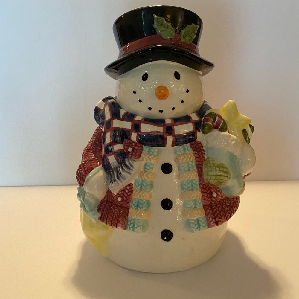 Snowman Cookie Jar